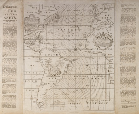 Halley's Atlantic Chart (© Royal Geographical Society (with IBG), Image S)